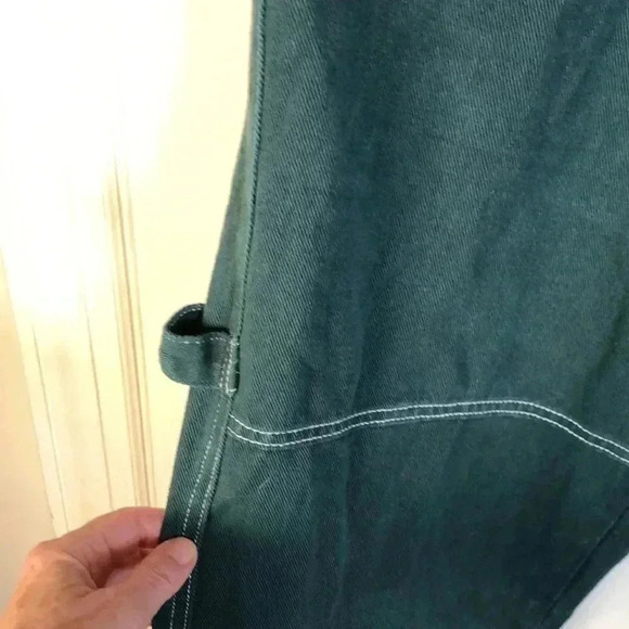 Princess Polly green carpenter jeans.  Size 8. - Picture 5 of 7